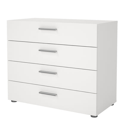 Pepe Chest of 4 Drawers in White