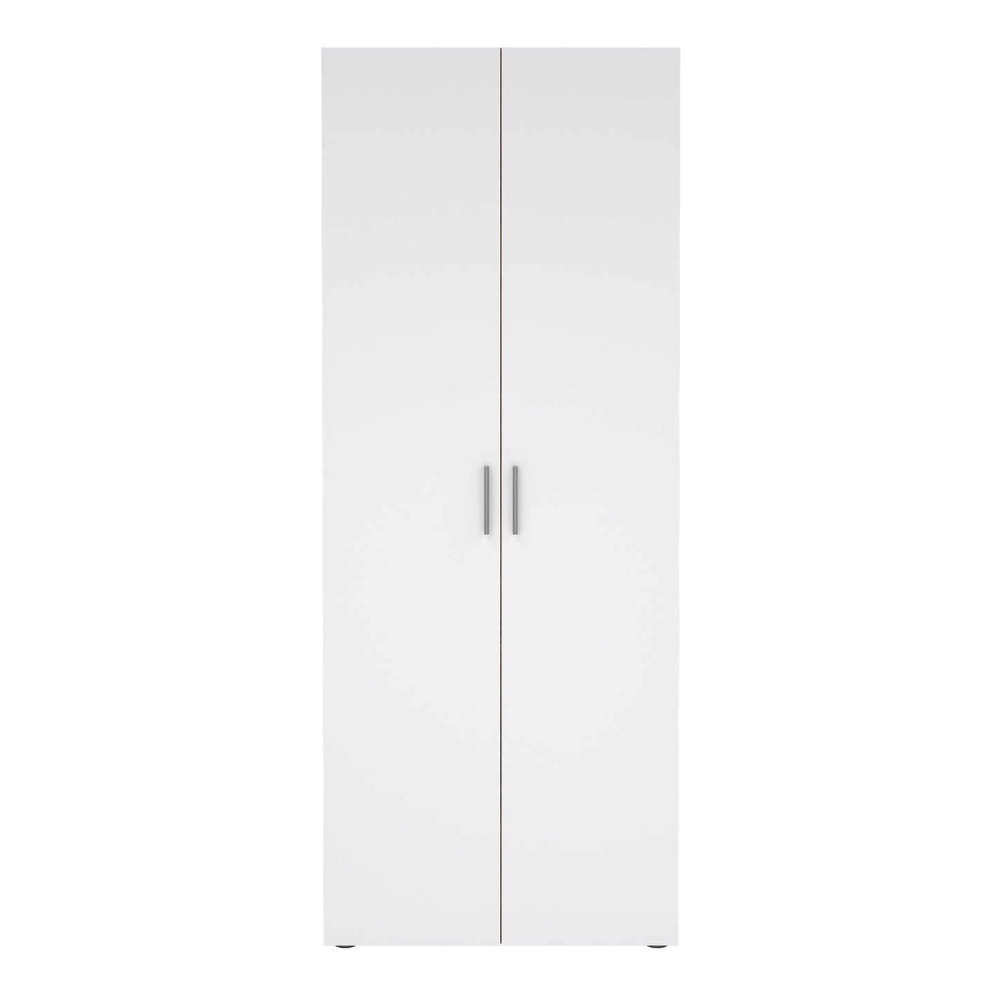 Pepe Wardrobe with 2 Doors in Oak with White High Gloss