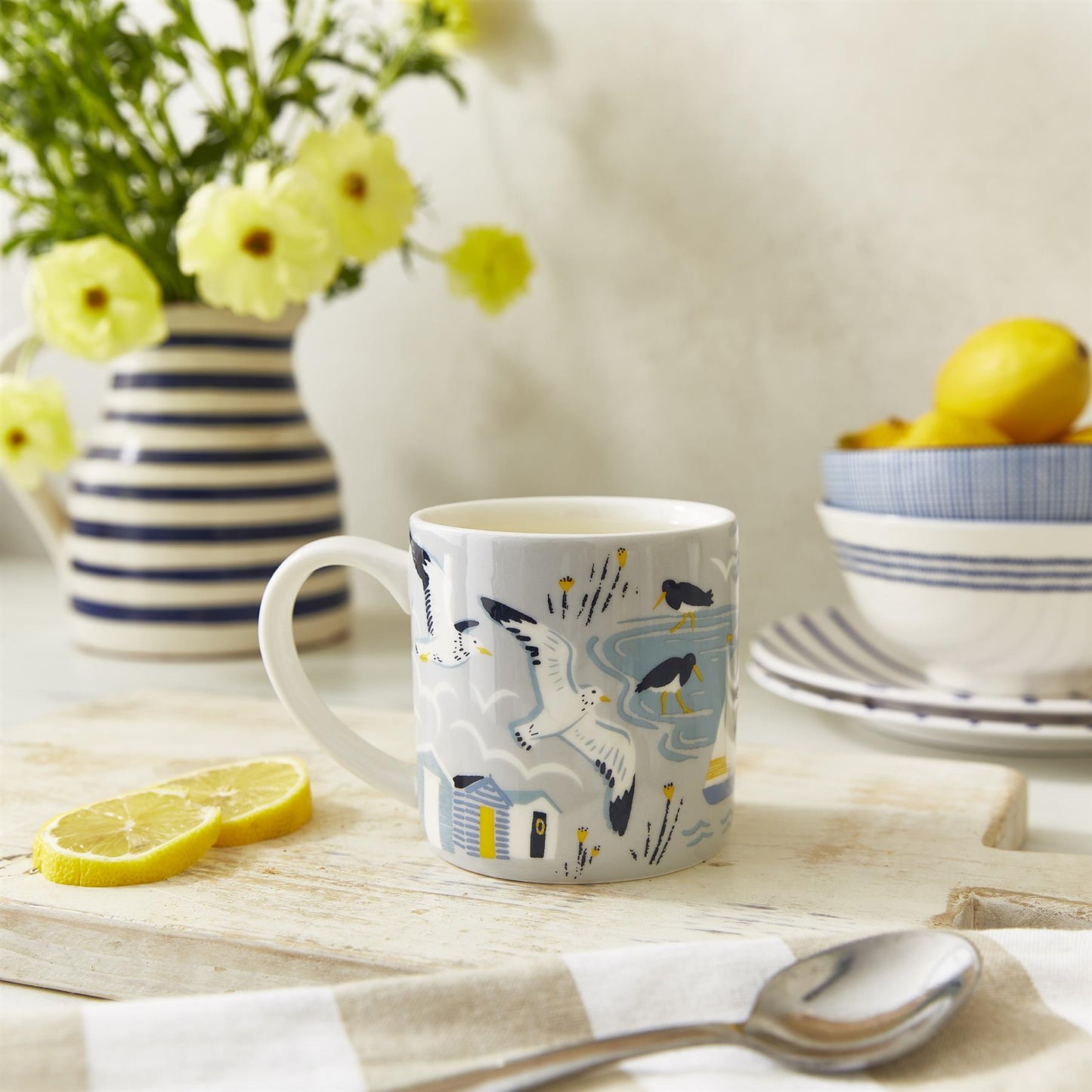 Seashore Bone China Mug