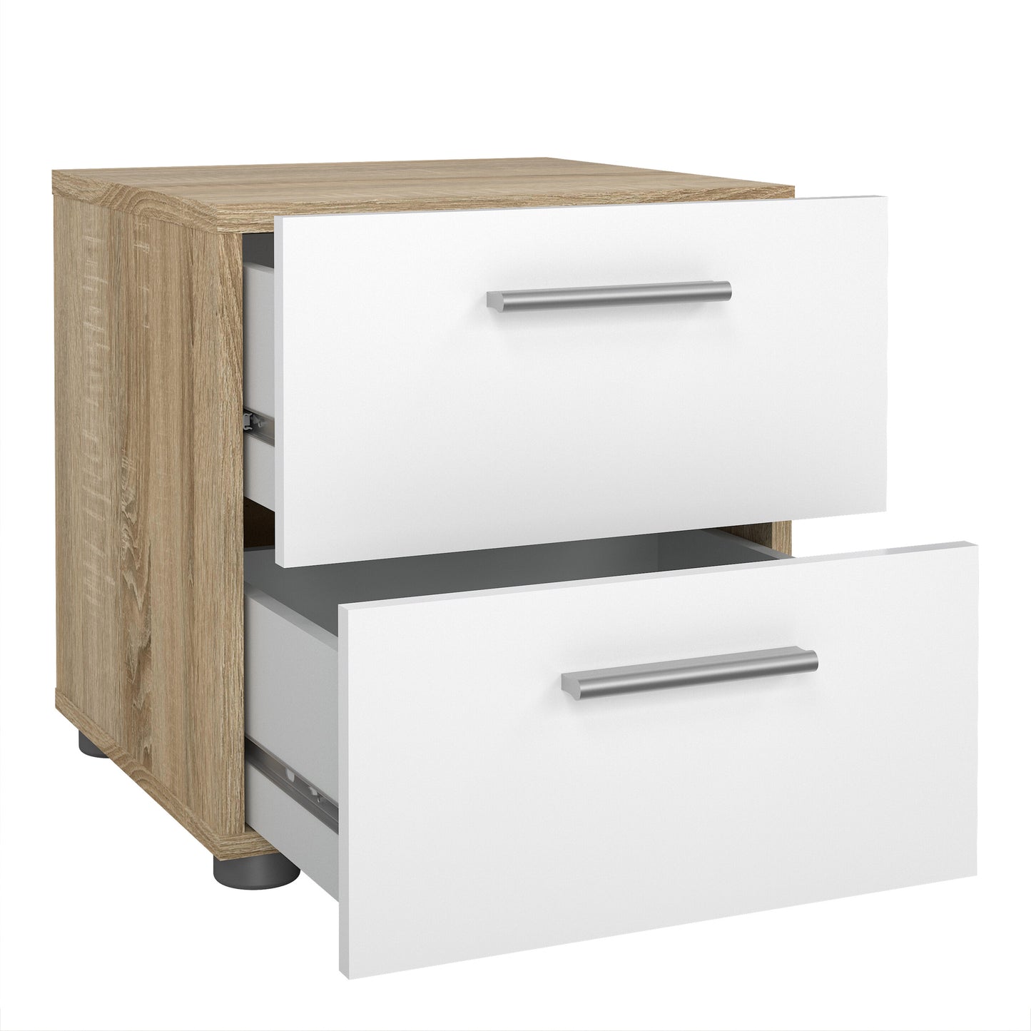 Pepe Bedroom Package in Oak with White High Gloss