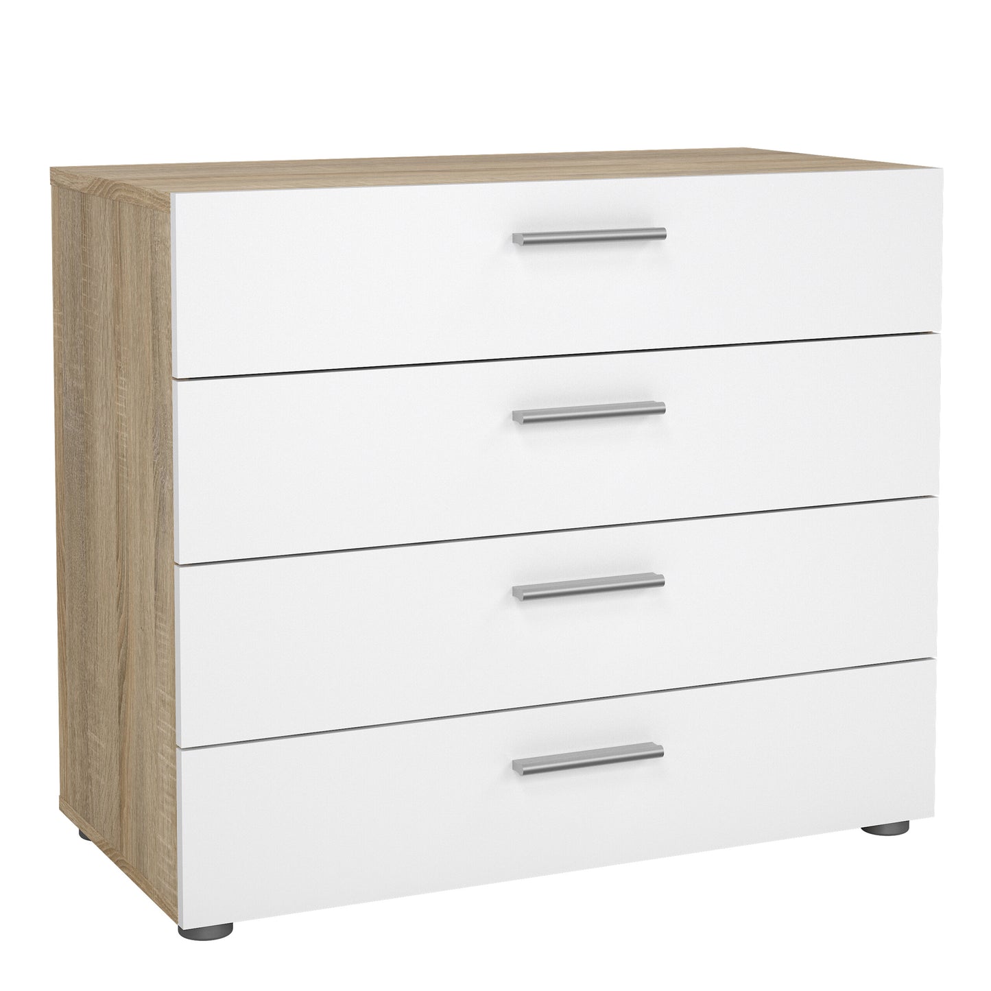 Pepe Bedroom Package in Oak with White High Gloss