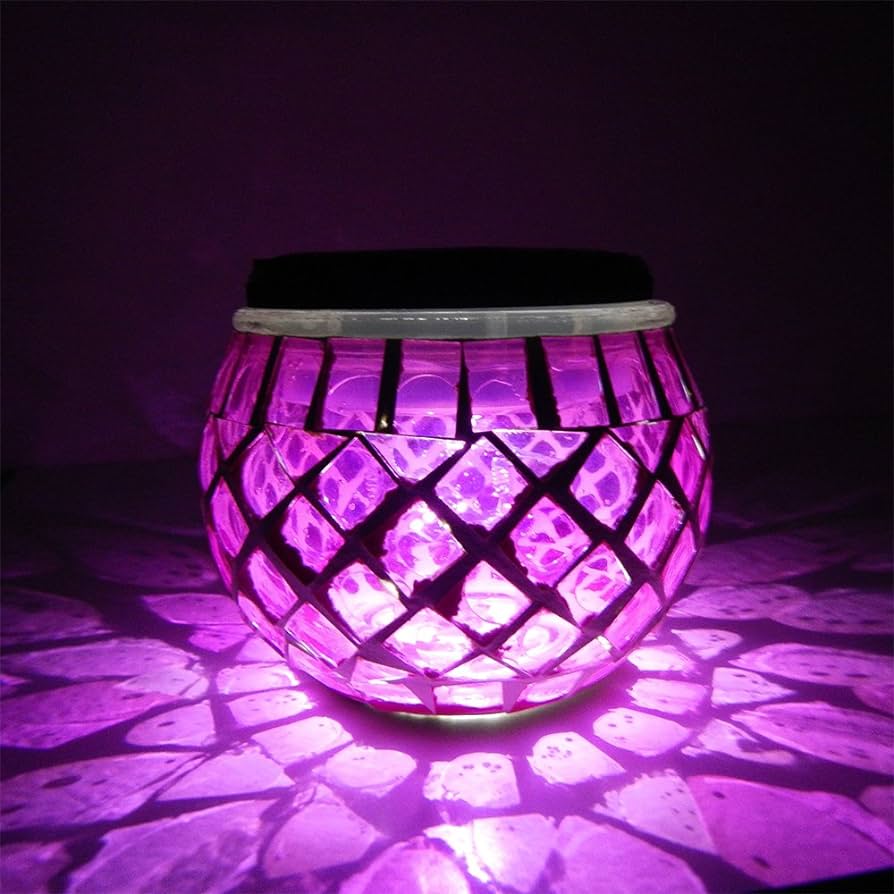 Mosaic Solar Light