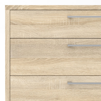 Prima Office Storage with 2 Drawers 2 File Drawers In Oak