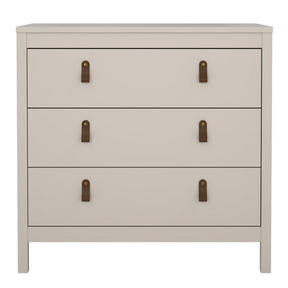 Barcelona Chest 3 Drawers in Cashmere