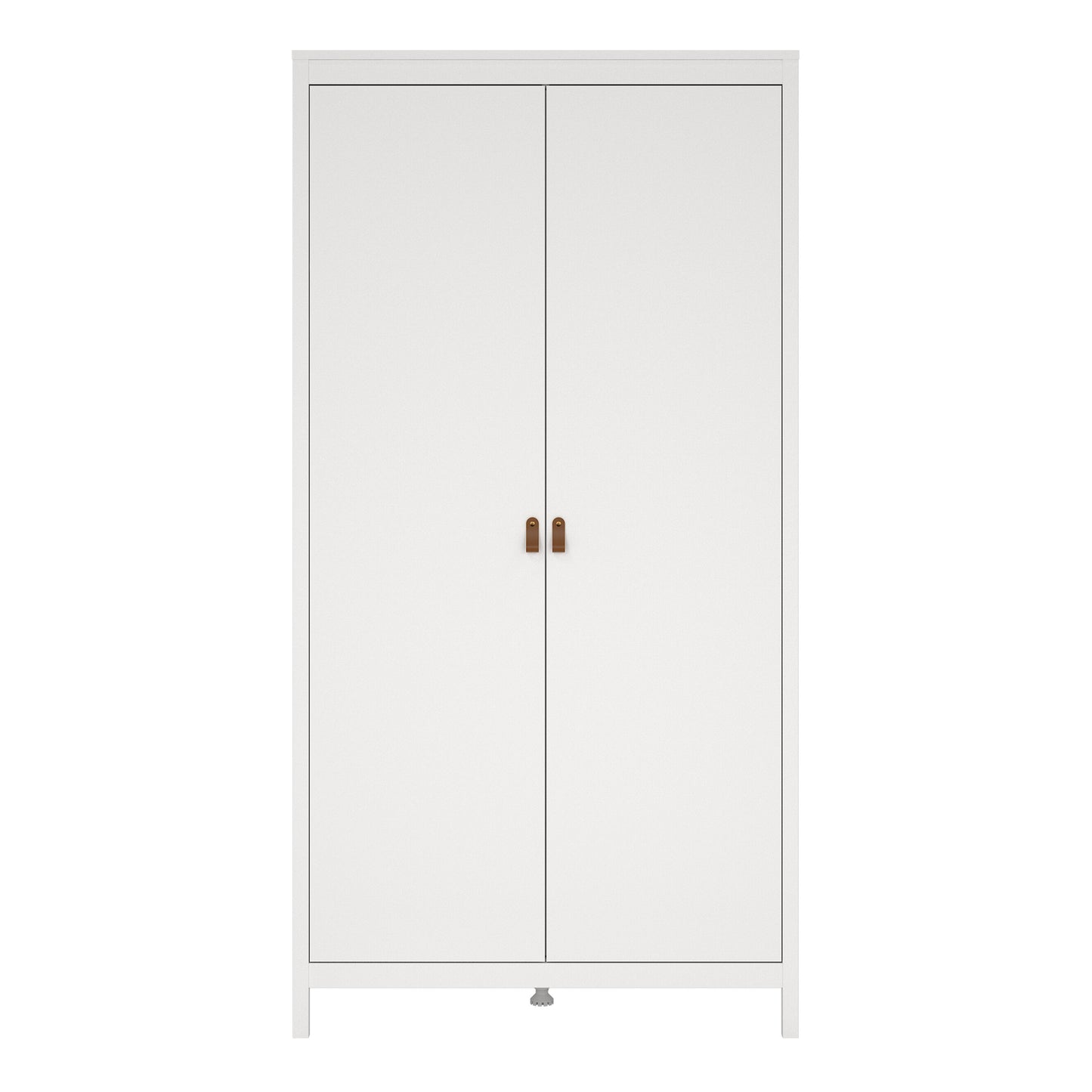 Barcelona Wardrobe with 2 Doors in White