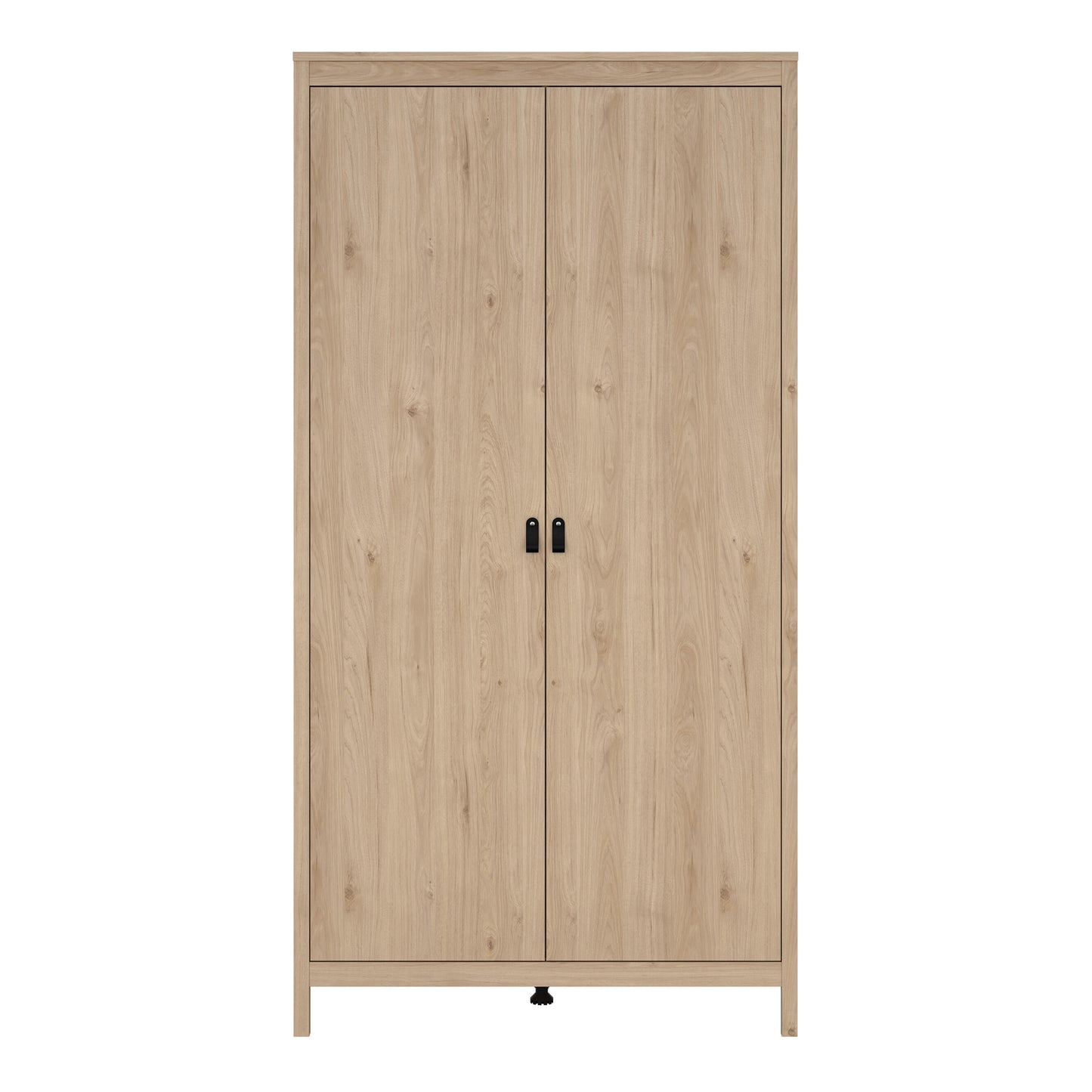 Barcelona Wardrobe with 2 Doors in Jackson Hickory Oak