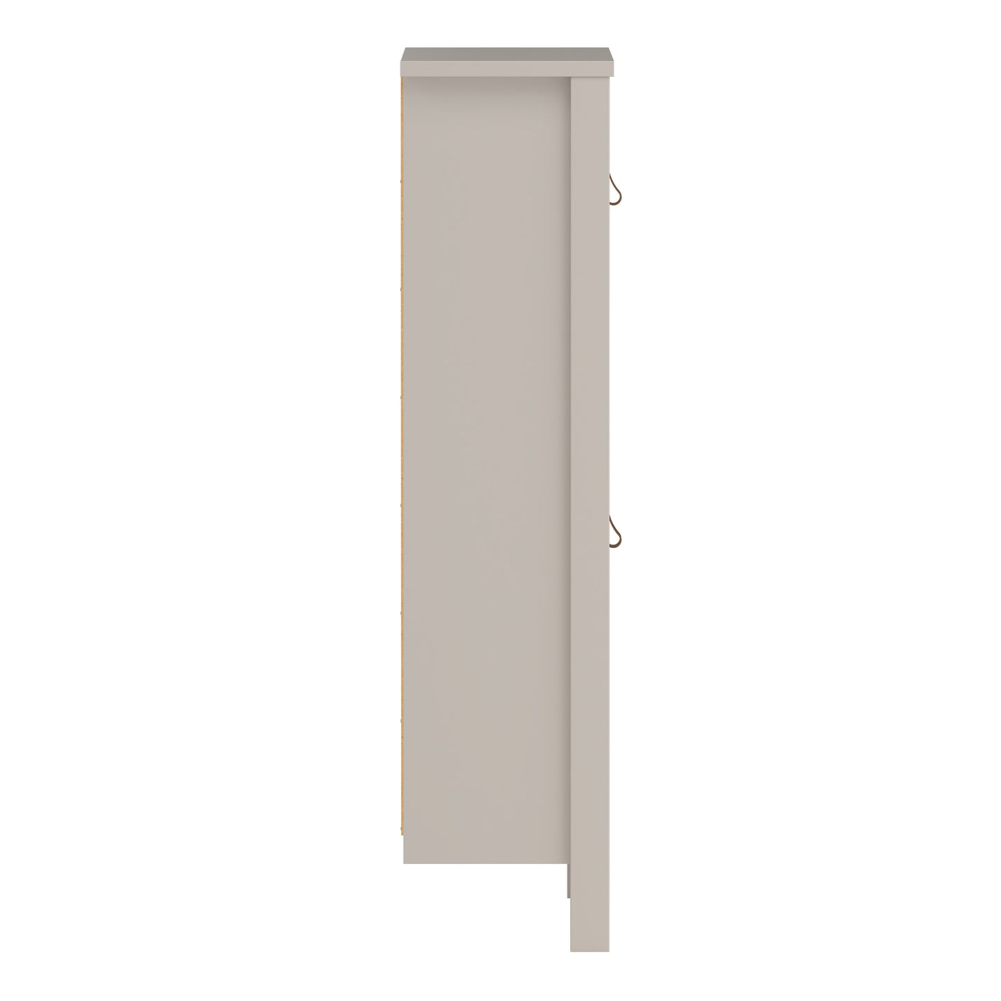 Barcelona Shoe Cabinet 2 Flip Down Doors in Cashmere