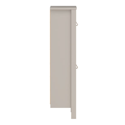 Barcelona Shoe Cabinet 2 Flip Down Doors in Cashmere