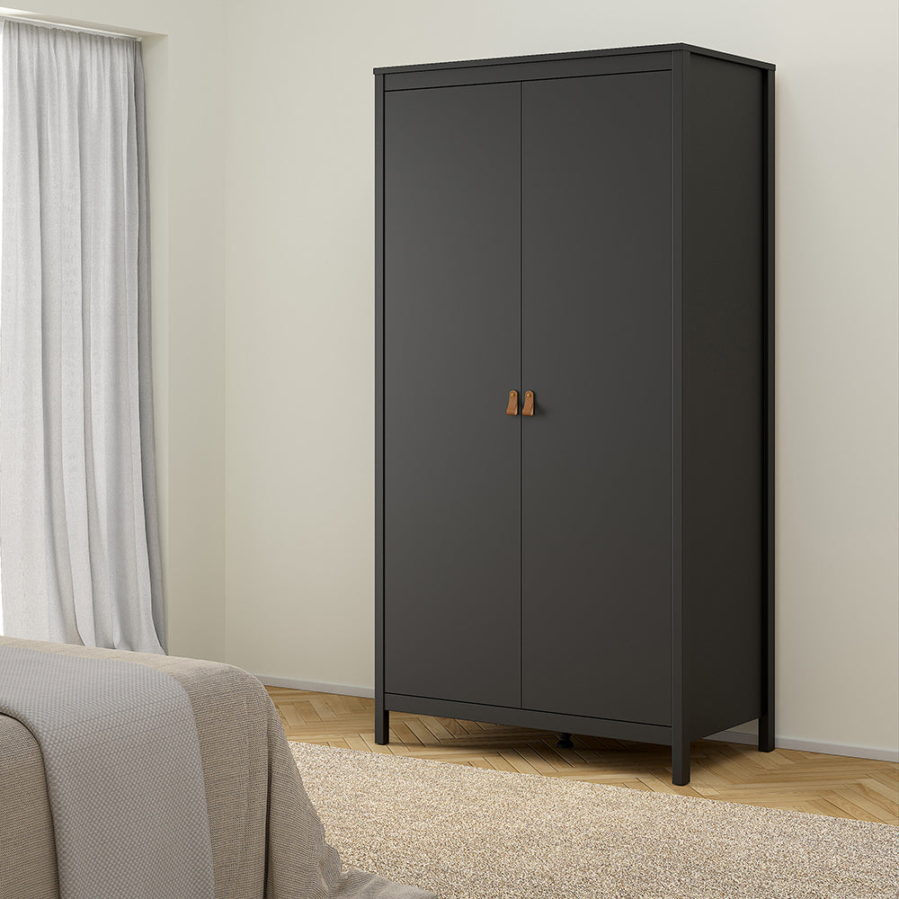 Barcelona Bedroom Package in Matt Black