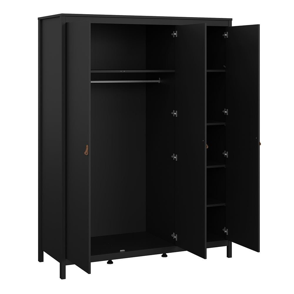 Barcelona Bedroom Package in Matt Black