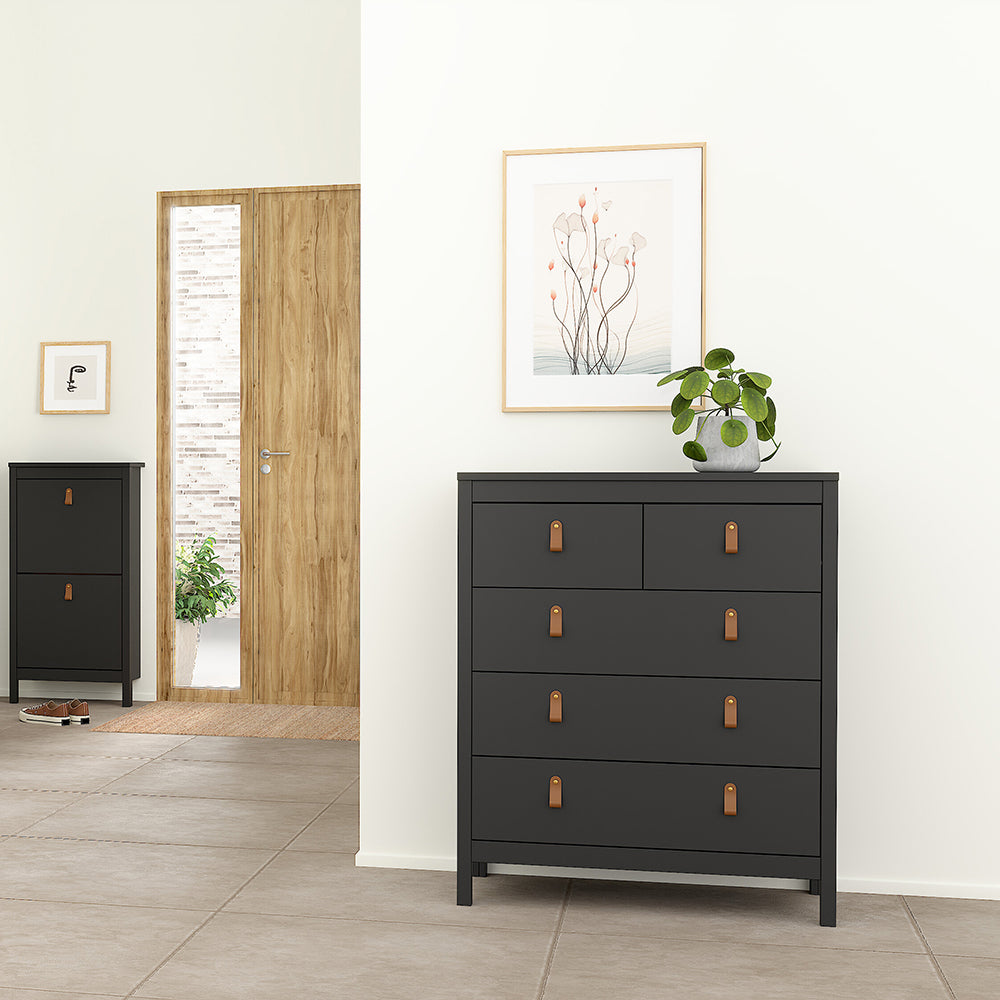 Barcelona Bedroom Package in Matt Black