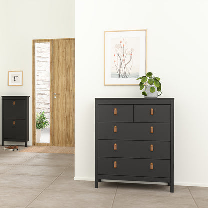 Barcelona Bedroom Package in Matt Black