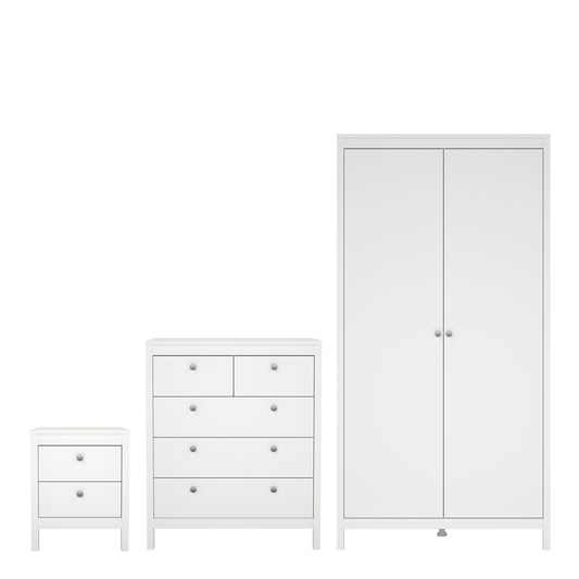Madrid Bedroom Package in White