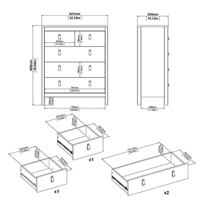 Madrid Bedroom Package in White