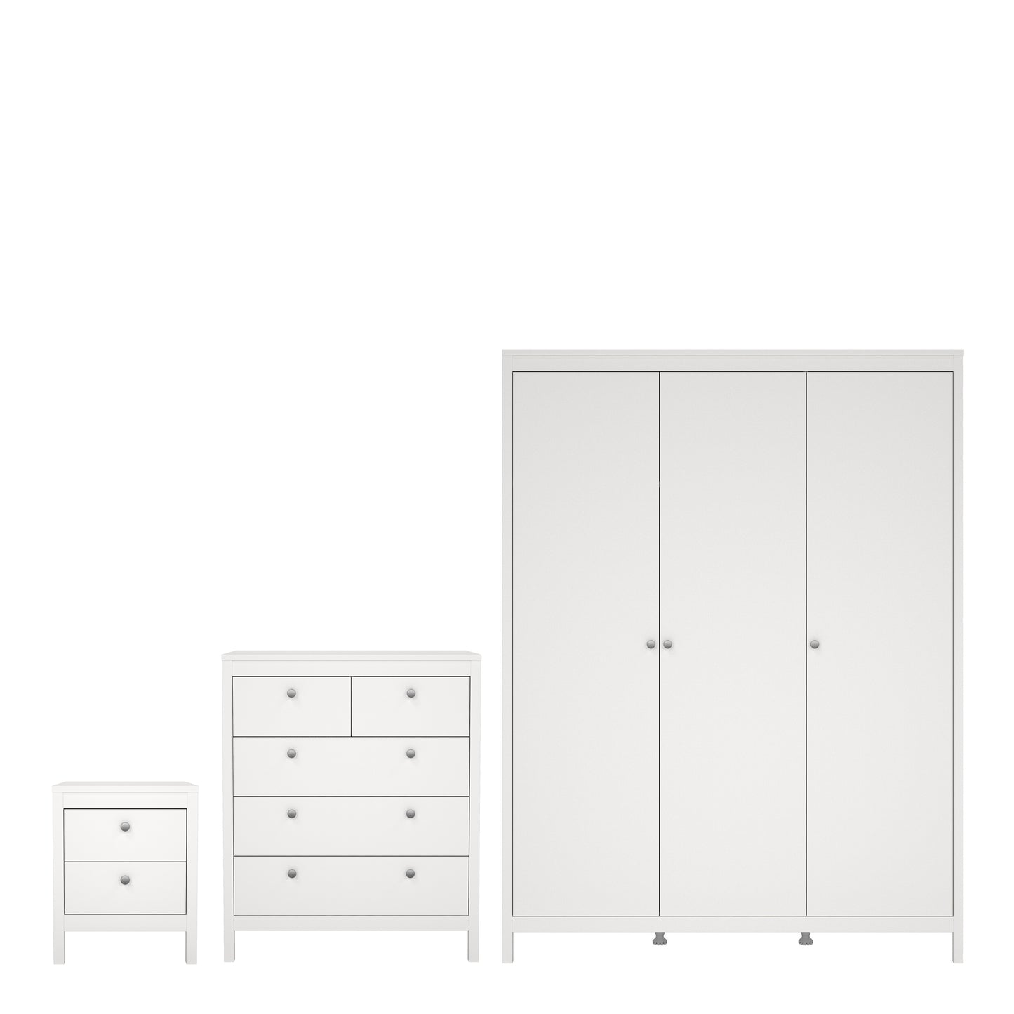 Madrid Bedroom Package in White