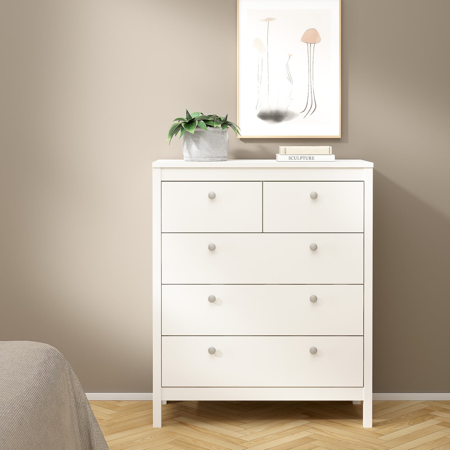 Madrid Bedroom Package in White