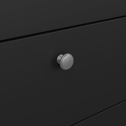 Madrid Chest 3+2 Drawers in Matt Black