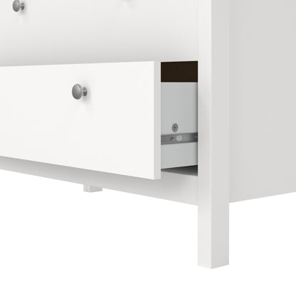 Madrid Chest 3 Drawers in White
