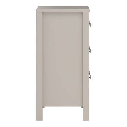 Madrid Chest 3 Drawers in Cashmere