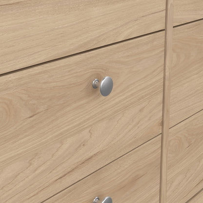 Madrid Double Dresser 4+4 Drawers in Jackson Hickory Oak