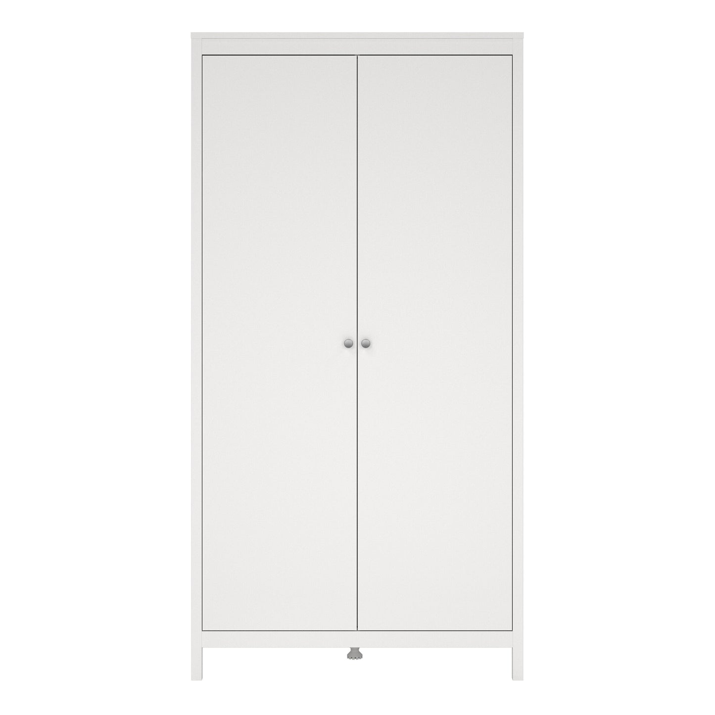 Madrid Wardrobe with 2 Doors in White