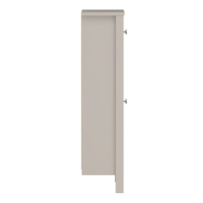 Madrid Shoe Cabinet 2 Flip Down Doors in Cashmere