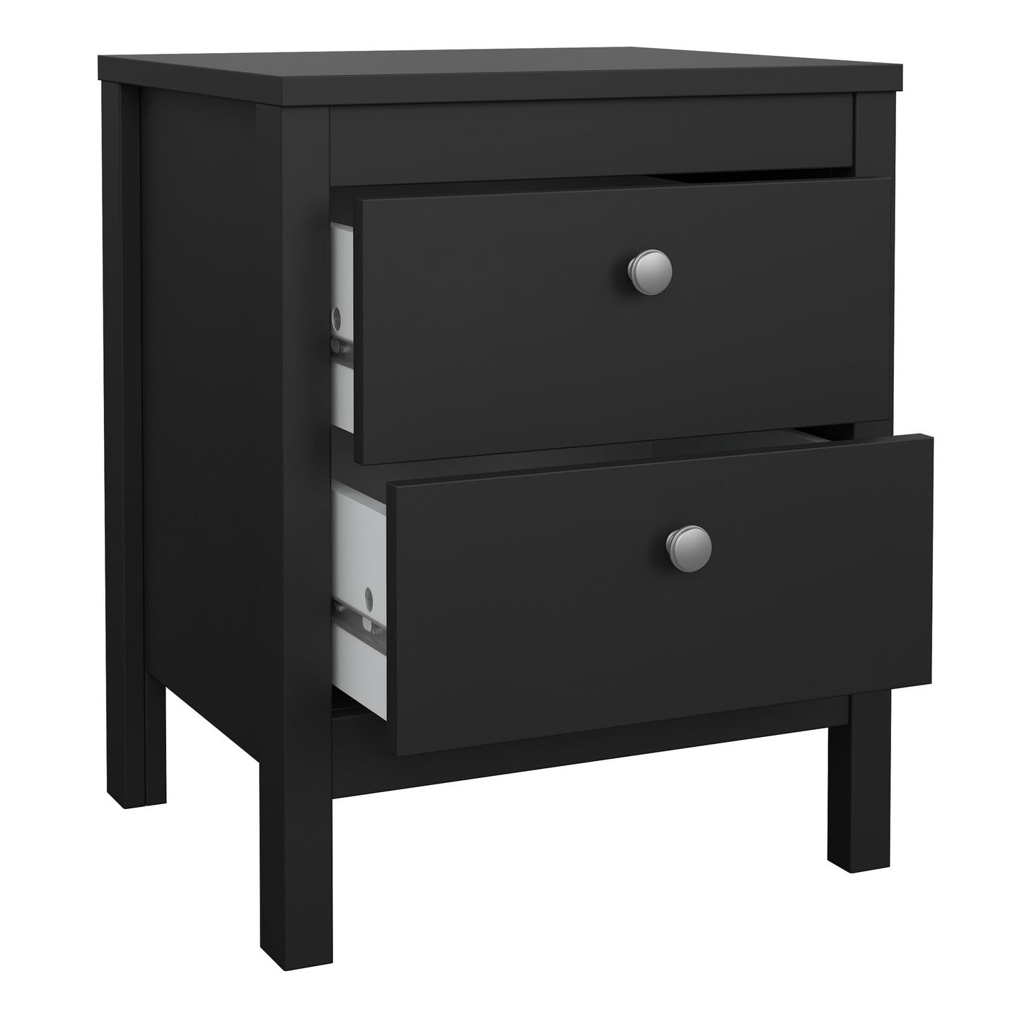 Madrid Bedroom Package in Matt Black
