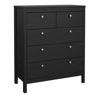 Madrid Bedroom Package in Matt Black