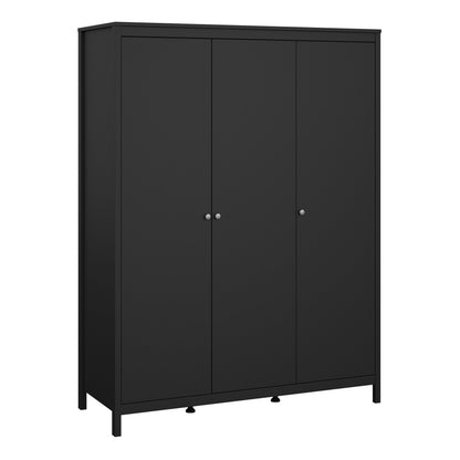 Madrid Bedroom Package in Matt Black