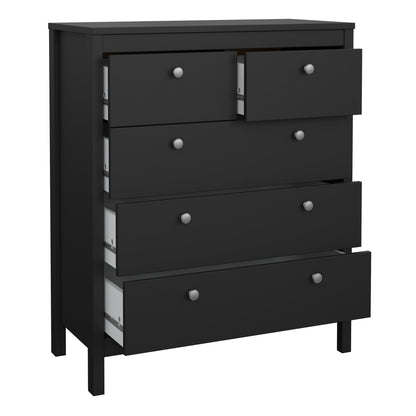 Madrid Bedroom Package in Matt Black