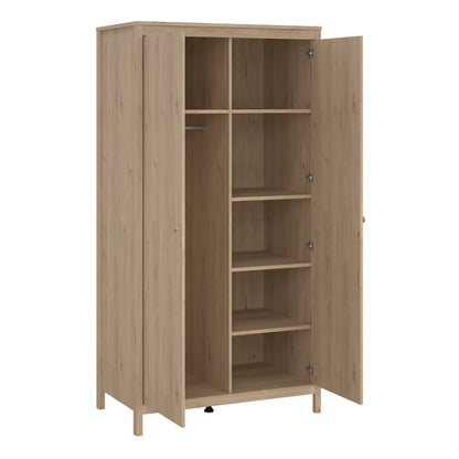 Madrid Bedroom Package in Jackson Hickory Oak
