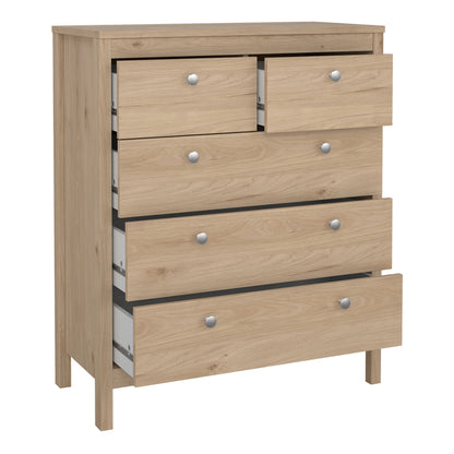 Madrid Bedroom Package in Jackson Hickory Oak