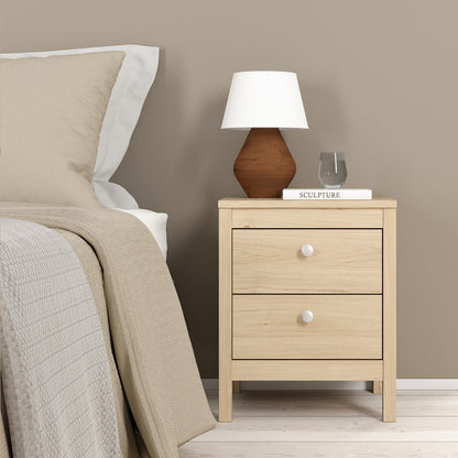 Madrid Bedroom Package in Jackson Hickory Oak
