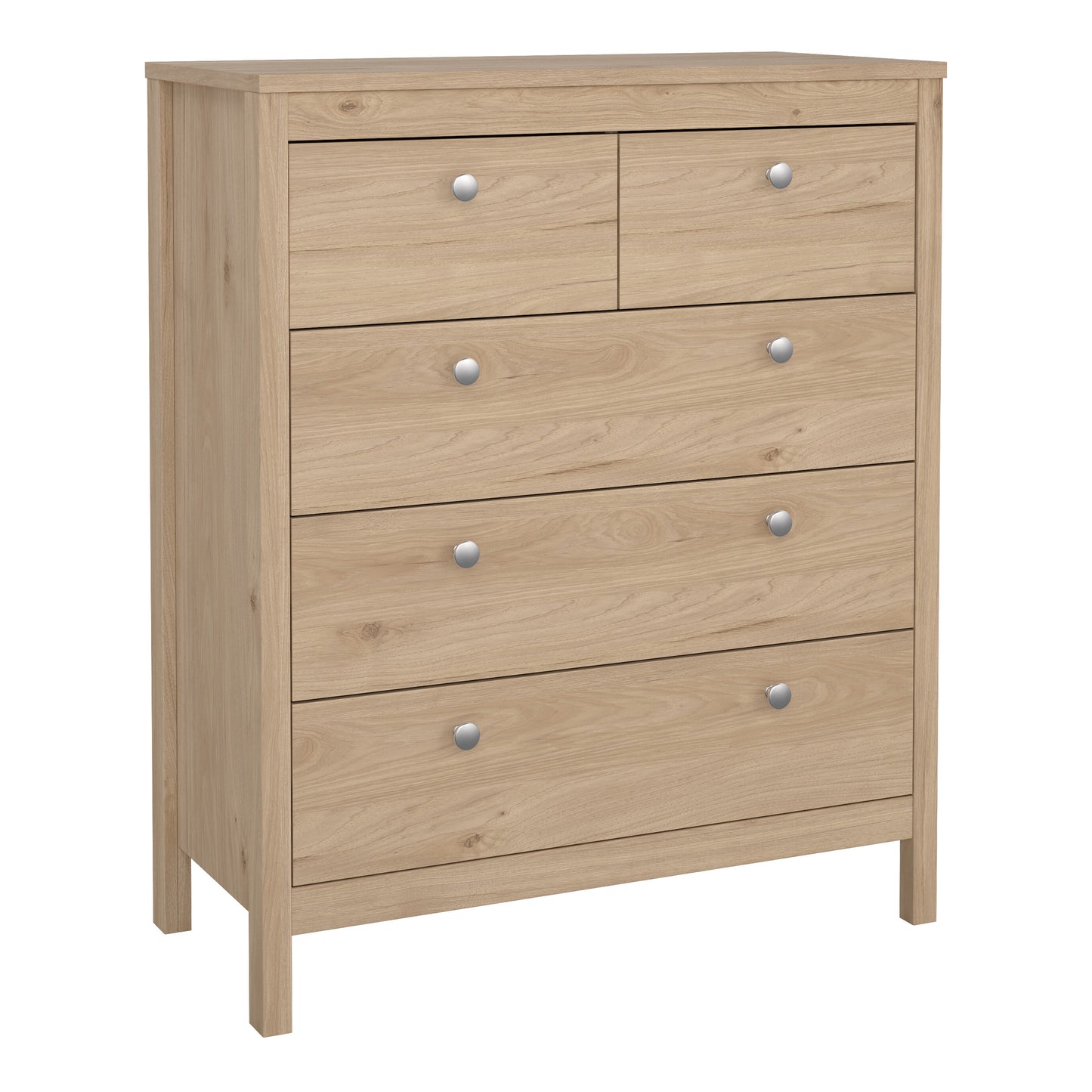 Madrid Bedroom Package in Jackson Hickory Oak