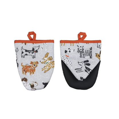 Dog Days Microwave Mitts Pair
