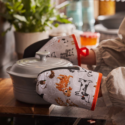 Dog Days Microwave Mitts Pair