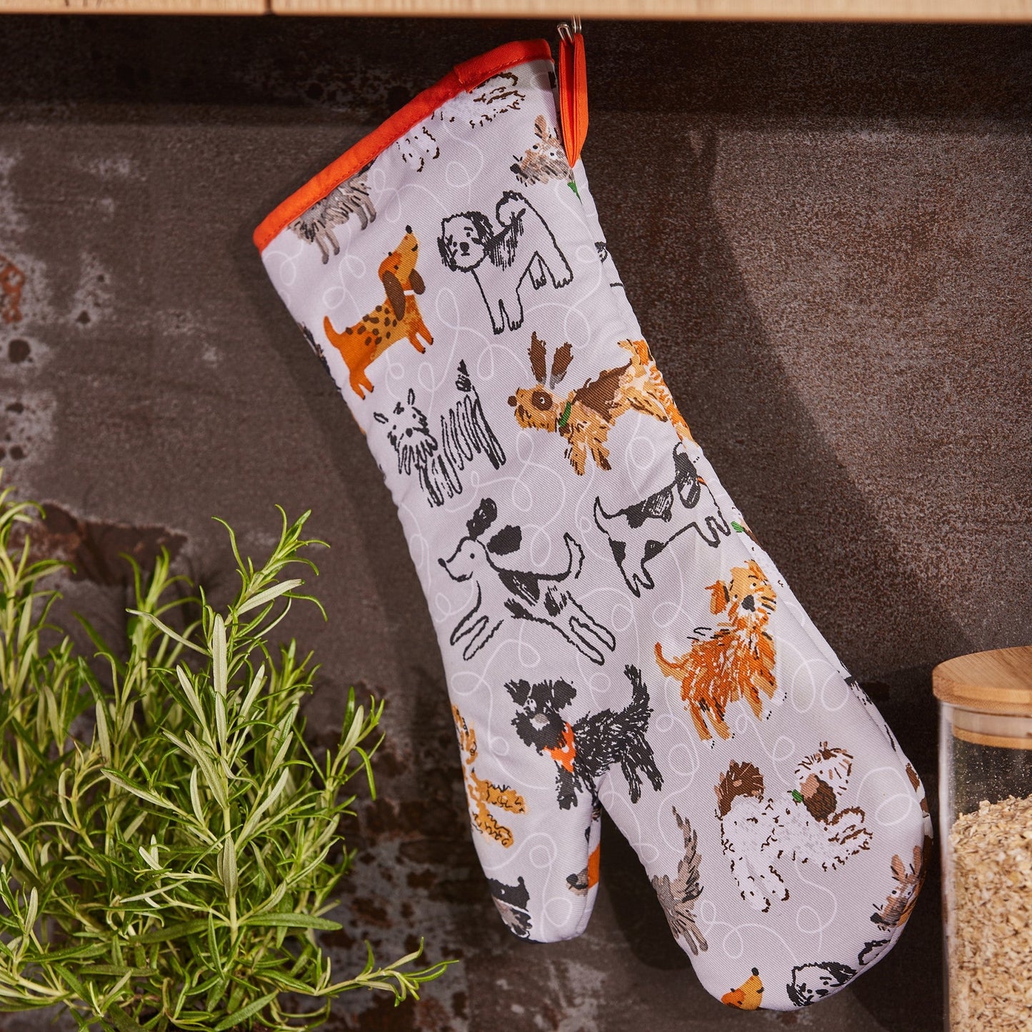 Dog Days Gauntlet Oven Glove