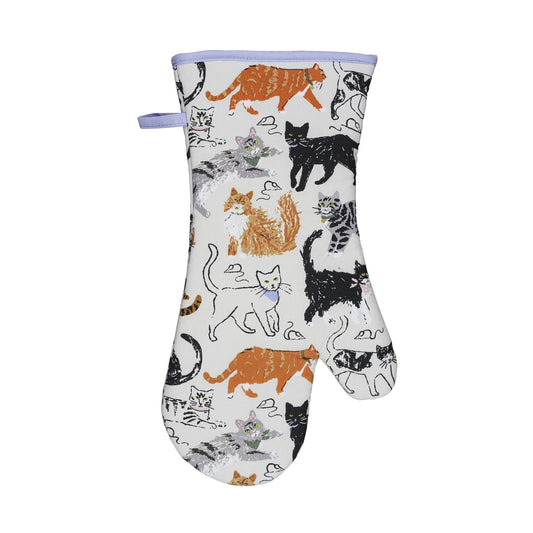 Feline Friends Gauntlet Oven Glove