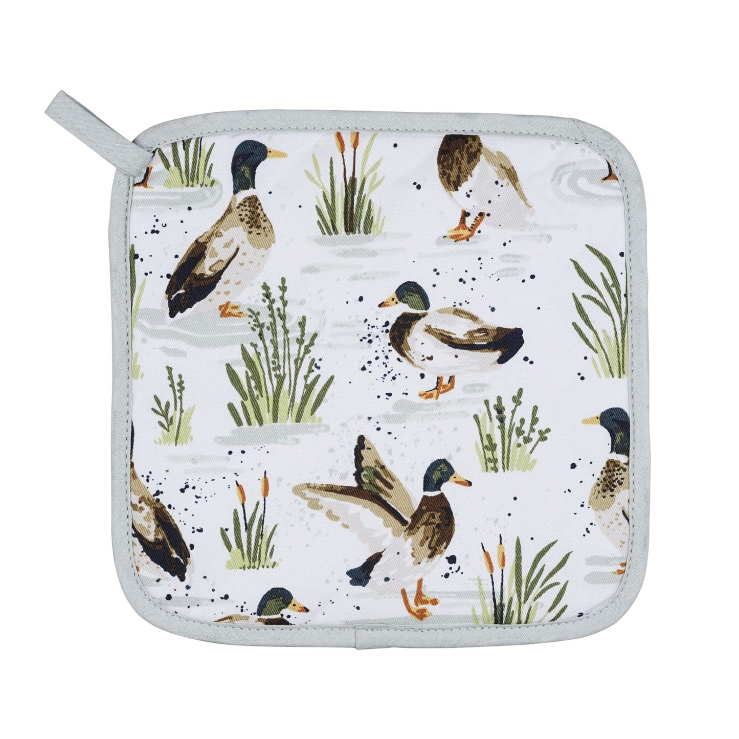 Farmhouse Ducks Pot Mat