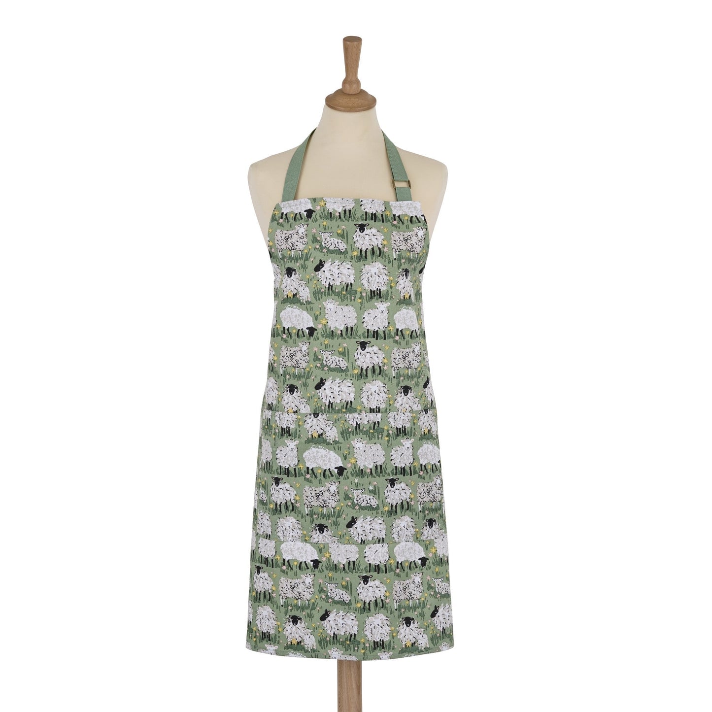 Woolly Sheep Cotton Apron
