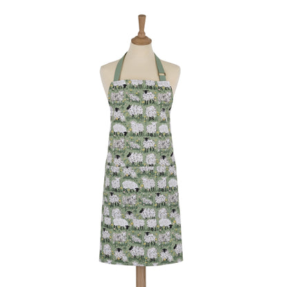 Woolly Sheep Cotton Apron