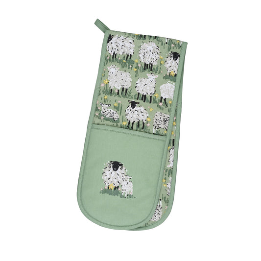 Woolly Sheep Double Oven Glove