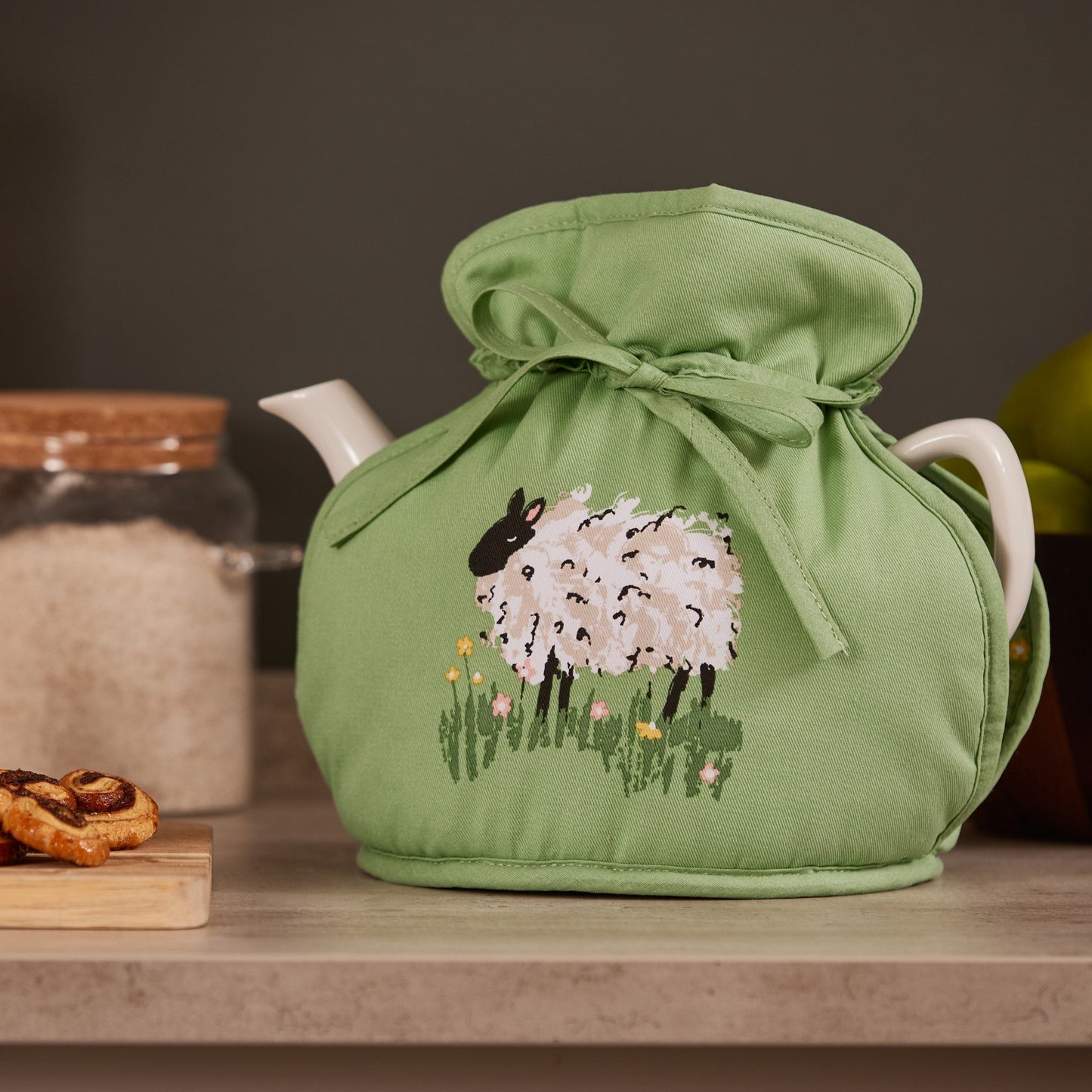 Woolly Sheep Tea Cosy Muff