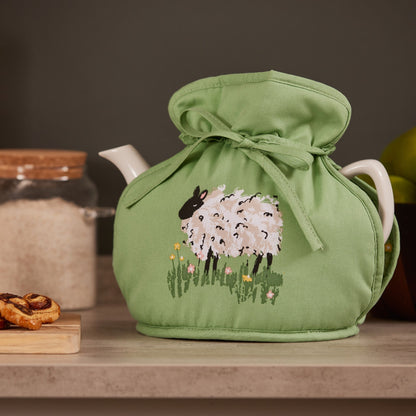 Woolly Sheep Tea Cosy Muff