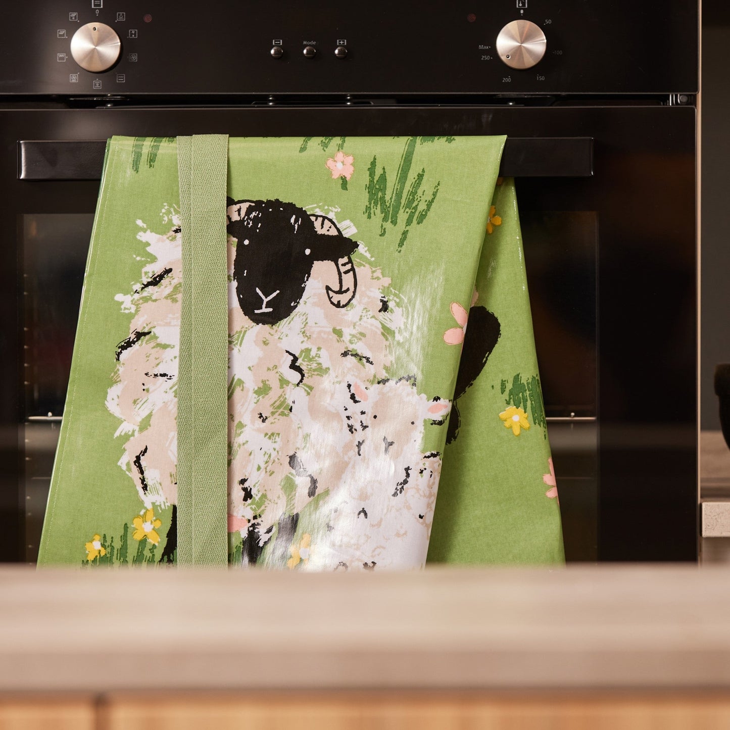 Woolly Sheep Cotton Apron