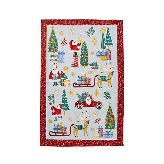 Tis the Season Recycled Cotton Blend Tea Towel