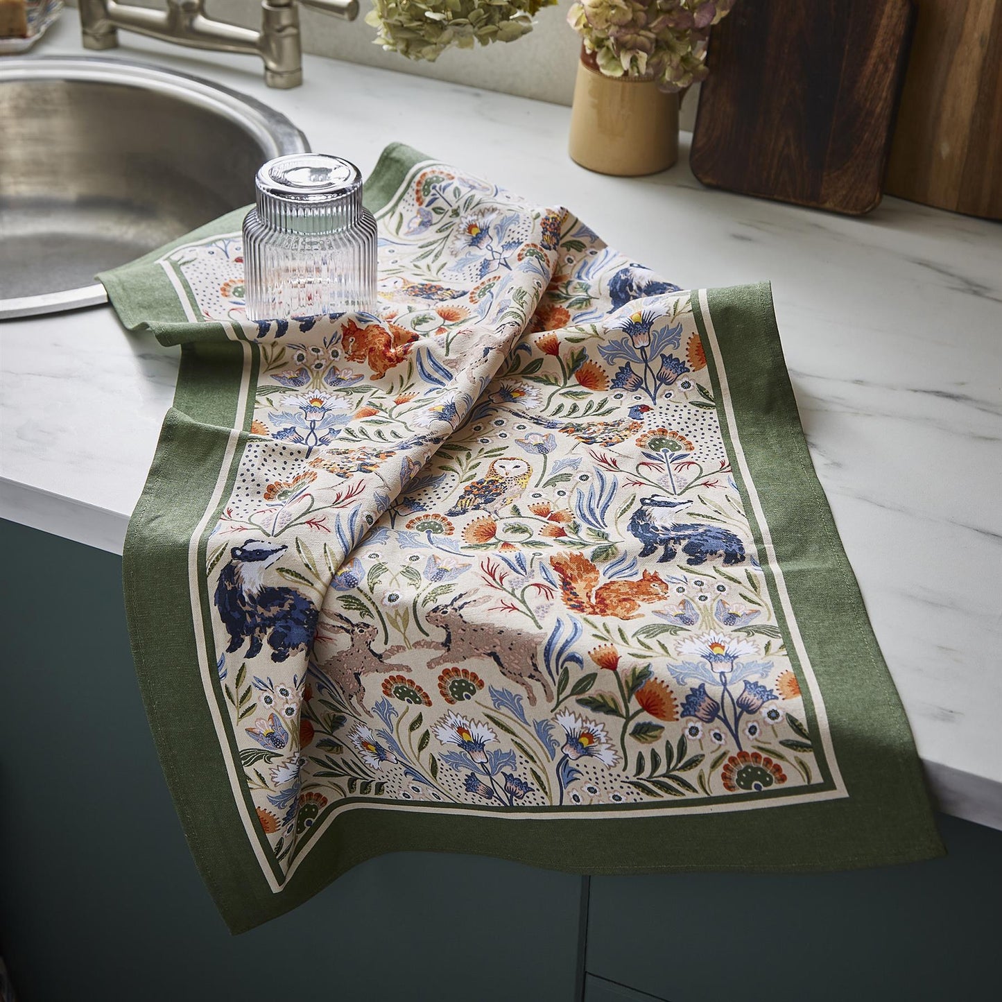 Blackthorn Cotton Tea Towel