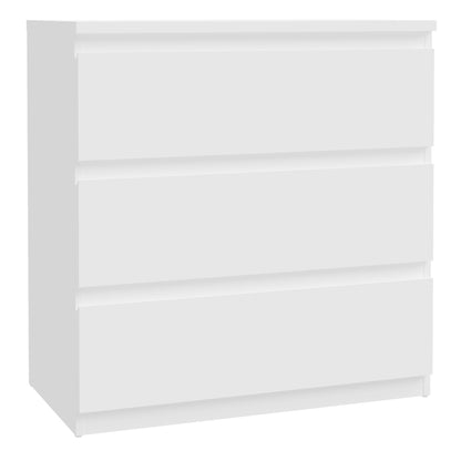 Edmore 3 Drawer Chest in White