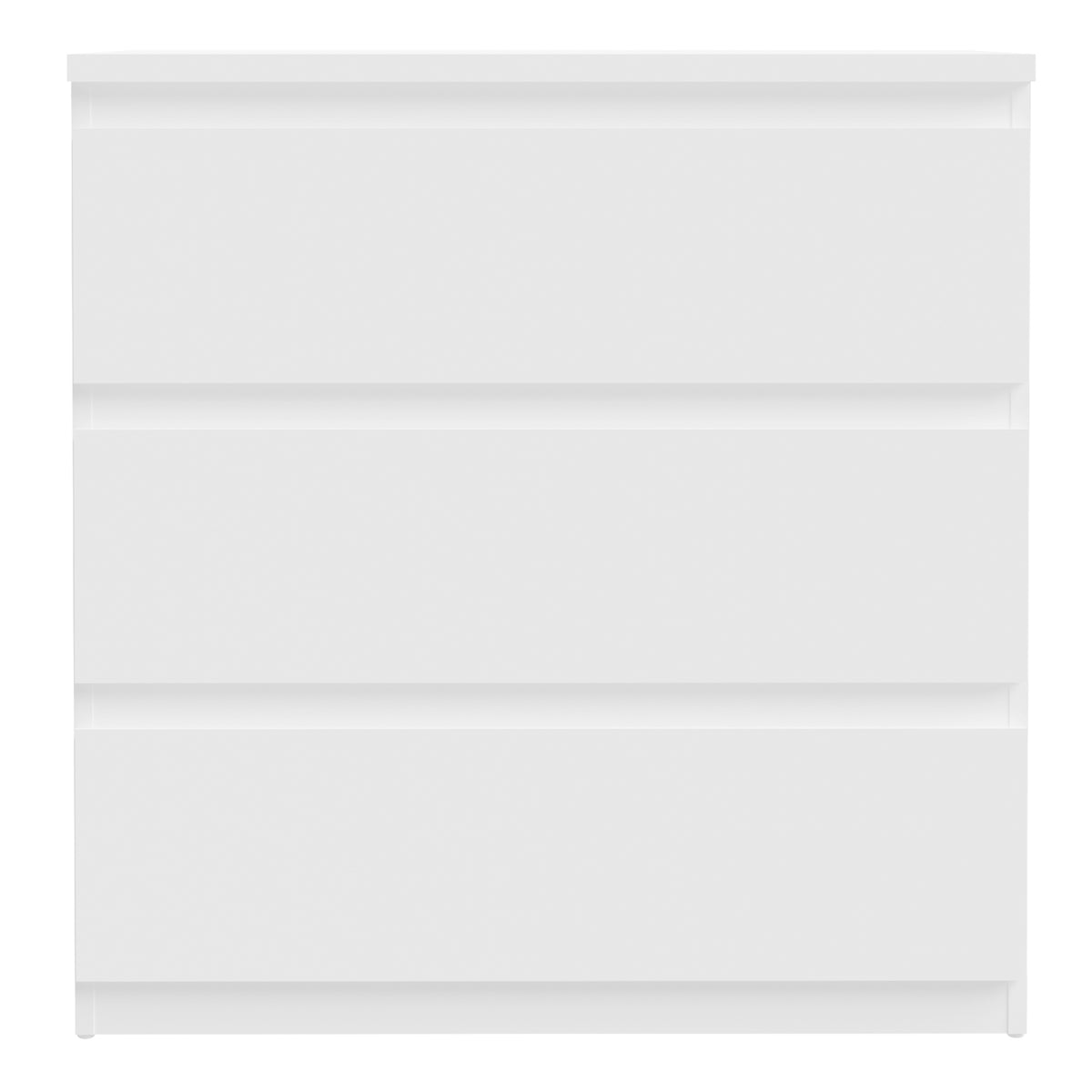 Edmore 3 Drawer Chest in White