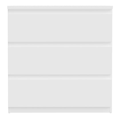 Edmore 3 Drawer Chest in White